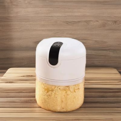 Prensa eléctrica portátil de ajo Mini Chopper de alimentos para cortar verduras en la cocina