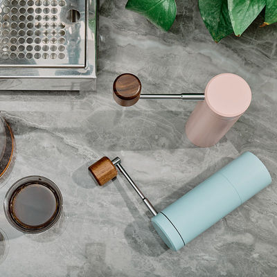 Artigos de uso doméstico Modernos Grinder de granos de café Conjunto de molino de mano portátil Conjunto de utensilios de cerámica