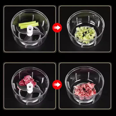 Inicio Cocina Chopper de ajo eléctrico esencial con USB y diseño a prueba de agua