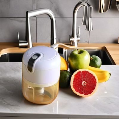 Herramienta de cocina 2024 Mini eléctrico 250mL de ajos de jengibre para utensilios resistentes duraderos