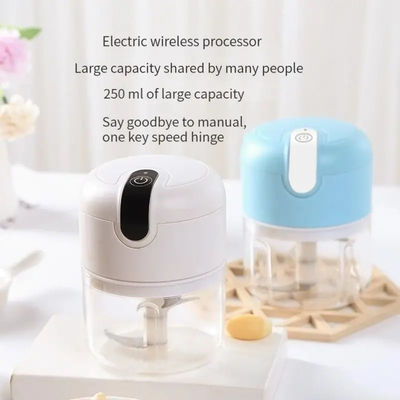 Herramienta de cocina 2024 Mini eléctrico 250mL de ajos de jengibre para utensilios resistentes duraderos