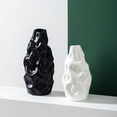 Vaso de flores de porcelana plateado por encargo para mesa o olla de bodas