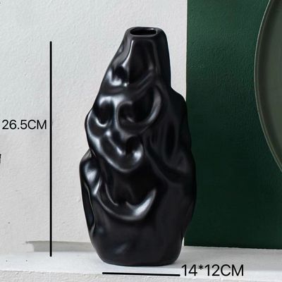 Vaso de flores de porcelana plateado por encargo para mesa o olla de bodas