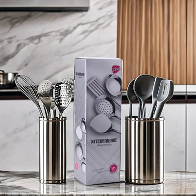 Plataformas de acero inoxidable de oro herramientas de cocina de primera categoría para bodas y eventos