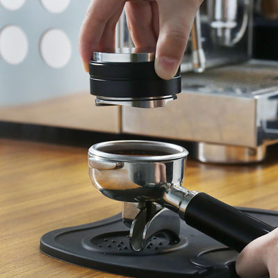 Distribuidor de baristas de mano de 54 mm, compatible con el filtro portátil de café