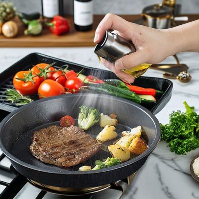 Herramientas de cocina duraderas utensilios portátiles de acero inoxidable para hornear ensalada y barbacoa