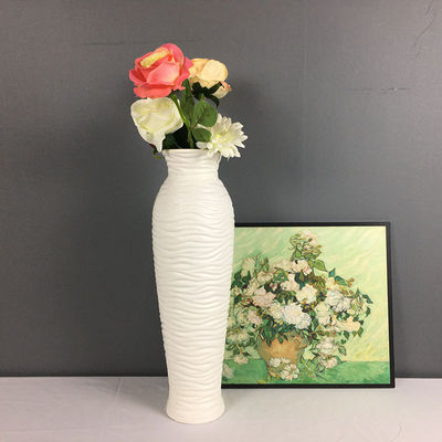 Vaso de cerámica nórdica hecha a mano para decoración del salón y adornos para el hogar para cualquier ocasión