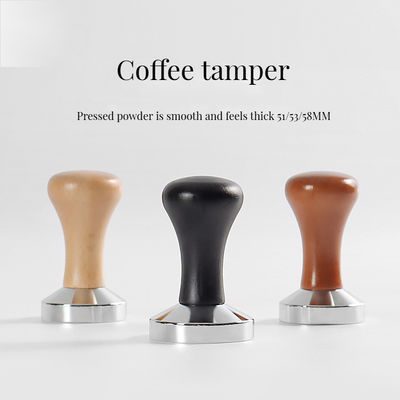 Accesorios de café de acero inoxidable portátil de hierro fundido 51mm 53mm 58mm Tamaños para baristas distribuidores de café de cocina