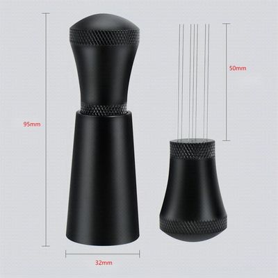 Distribuidor de café de acero inoxidable Diseño clásico con agujas de cerámica para café en polvo