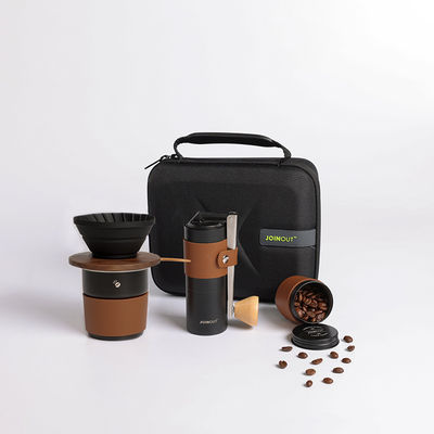 Taza de filtro de cerámica de hueso para estilo de diseño clásico Conjunto de elaboración de café portátil al aire libre