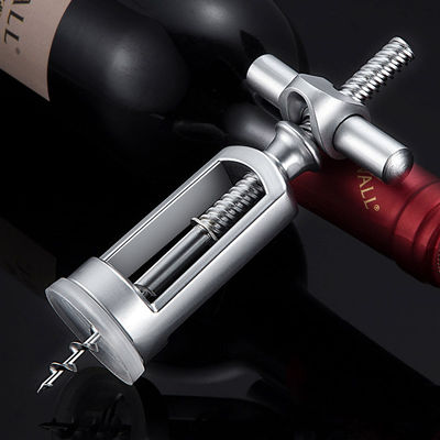 Abridor de vino de acero inoxidable y aleación de zinc Torsión de corcho multifunción para opción láser