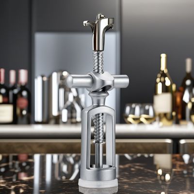 Elegante abrebotellas de vino tinto multifunción de acero inoxidable para compradores comerciales