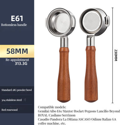 Anillo de dosificación de café de madera magnética para restaurante y hogar Diseño portátil ecológico