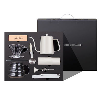 600 ml Europa diseño de acero inoxidable sin hilos de molino de café manual con velocidad ajustable 48 mm Flat Burr