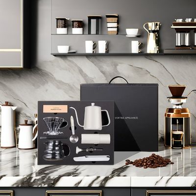 Grill de café manual sin cuerdas con tapa de acero inoxidable de 48 mm de velocidad ajustable