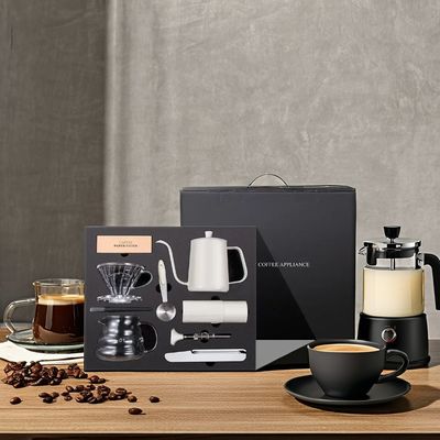 Maquina de café manual de acero inoxidable con velocidad y tapa ajustables