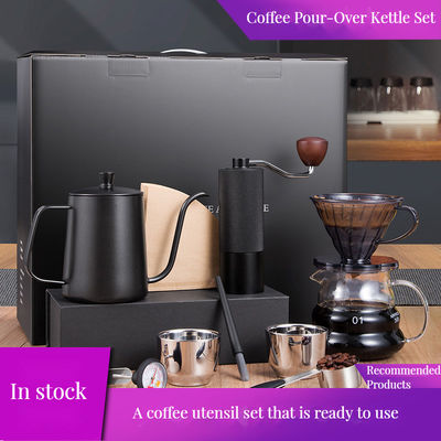 Maquina de café manual de acero inoxidable con velocidad y tapa ajustables