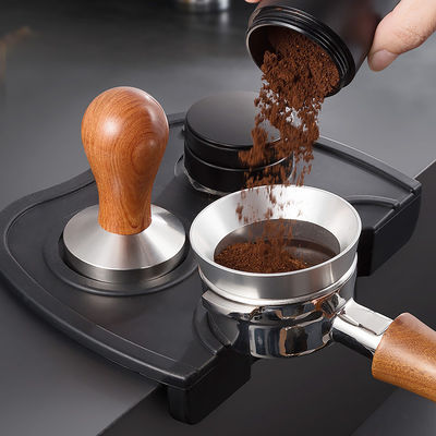 Anillo de dosificación de café magnético de acero inoxidable para granos de café