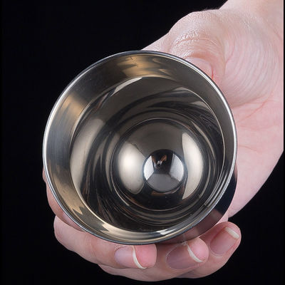 80ML de doble capa de acero inoxidable 304 aislante térmico taza de café estilo de diseño clásico