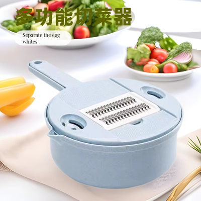 Cortadores de verduras cortadores de estilo compacto en forma de tazón herramientas de corte de frutas multifunción