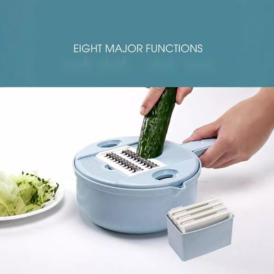 Cortadores de verduras cortadores de estilo compacto en forma de tazón herramientas de corte de frutas multifunción
