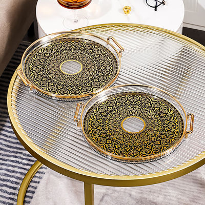 bandeja cerámica redonda para sostener de forma segura tazas platos placas agarre resistente al deslizamiento duradero