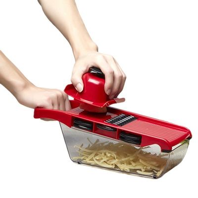 Material de grado alimenticio multifuncional 16 en 1 cortador de verduras manual para comidas saludables