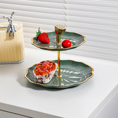 Placas desechables Artesanía de mesa Placa de cerámica blanca de 10 pulgadas para exhibición decorativa moderna