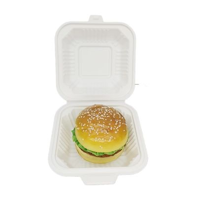 Embalaje de alimentos blancos de microondas desechables caja de seguridad cuadrada de plástico con tapas Precios