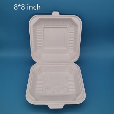 Estilo de simplicidad Reutilizable Cuadro de plástico de la caja de almuerzo de microondas Contenedor apilable seguro