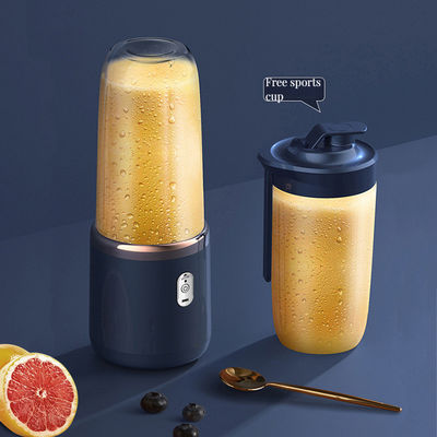 Inicio Cocina 6 cuchillas Exprimidor inteligente USB Tipo-C Recargable personal mezclador portátil