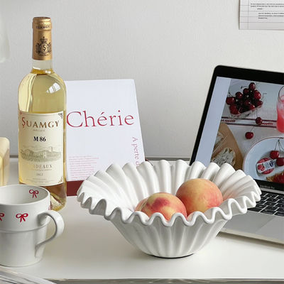 Diseño moderno moldeado por inyección tazón de plástico para ensalada aperitivos decoración PET multicolor