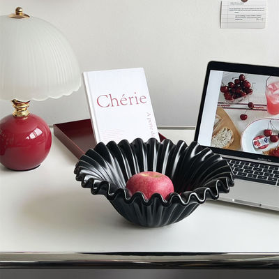 Diseño moderno moldeado por inyección tazón de plástico para ensalada aperitivos decoración PET multicolor