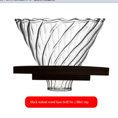 Teniente de papel de filtro de estante de metal de diseño moderno para herramientas de té resistentes a altas temperaturas