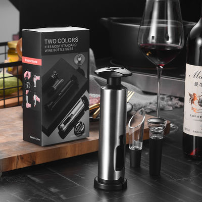 Abridor de vino recargable inteligente de color personalizado con función de vertido automático y abrebotellas