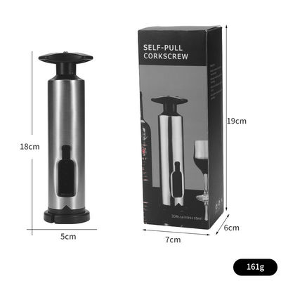 Abridor de vino recargable inteligente de color personalizado con función de vertido automático y abrebotellas