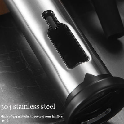 Abridor de botellas metálicas recargable Smart Auto Pourer Abridor de vino en acero inoxidable
