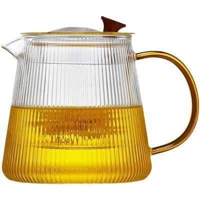 Vidrio de alto borosilicato con jarras de agua resistentes al calor 1000 ml para el hogar hotel restaurante oficina