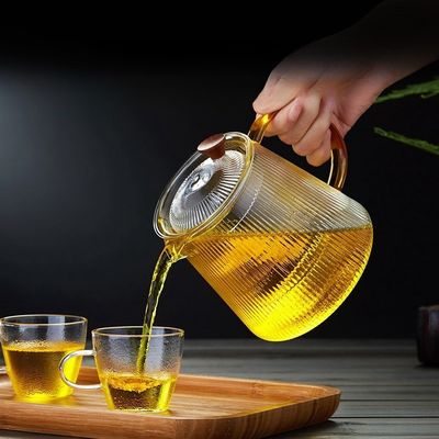 Estylish Borosilicate Glass Milk Jugs-1000ml Calderas resistentes al calor duraderas y duraderas