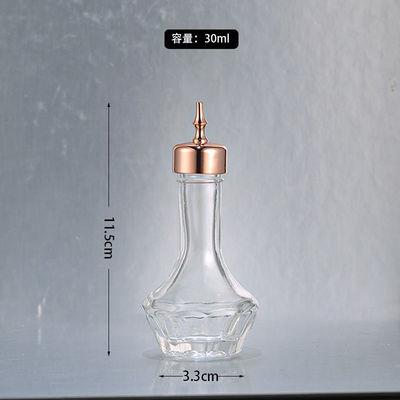 Venta directa de vino fino vidrio cristal de ámbar en forma de U elegante diseño de vidrio para vino