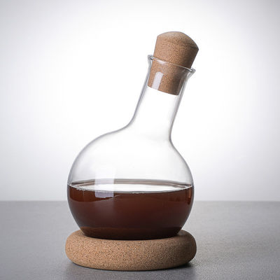 Dispensador de vino tinto de borosilicato soplado a mano para el restaurante del hotel