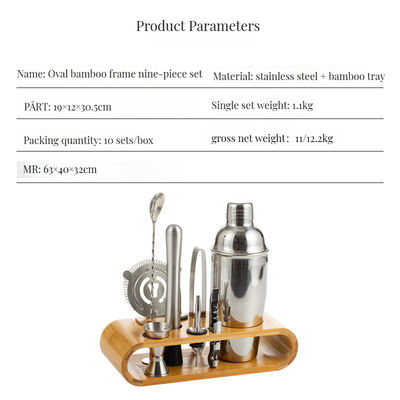 Suelta tu mixólogo interno con nuestro kit de mezclador de cócteles de acero inoxidable de 4 piezas