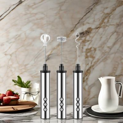 Caterers Canteens Must-Have Z Whisk Electro espumador de leche para los amantes del café italianos