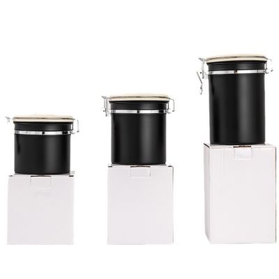 Embalaje de almacenamiento de alimentos Modernas latas de café de acero inoxidable 304 con conservación respirable