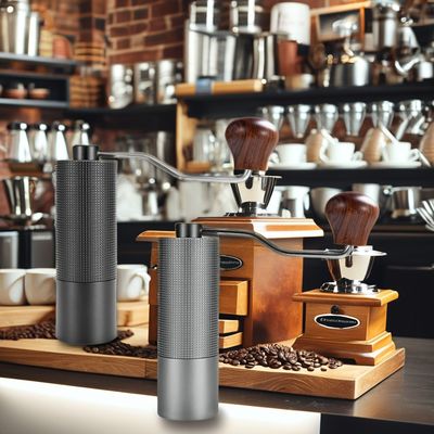 Logotipo personalizado aceptable para el hogar máquina de café manual para amantes del café
