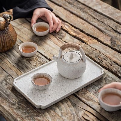 250 ml de plato y taza de cerámica de café simple de color espeso con logotipo personalizado