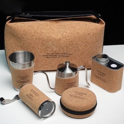 Máquina de café manual tradicional de alta capacidad OEM con corcho PU de acero inoxidable