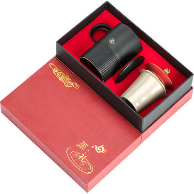 Todas las ocasiones King Cup personalizado de lujo hecho a mano árabe de oro borde de porcelana blanca tazas de té