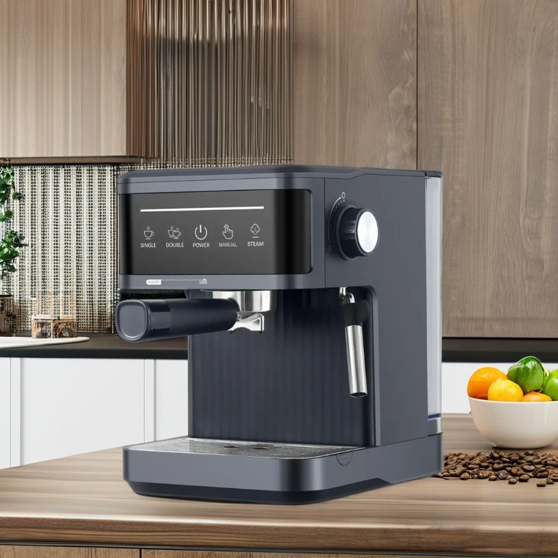 All-in-One Sensor Electrónico Conjunto de café de té de cobre Máquina de café profesional para casa