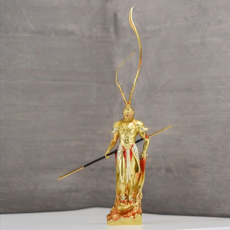 Oportunidades de aniversario Color personalizado 3D Resina figura coleccionable Rey mono de metal
